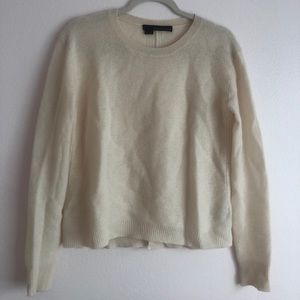 360 cashmere cream sweater